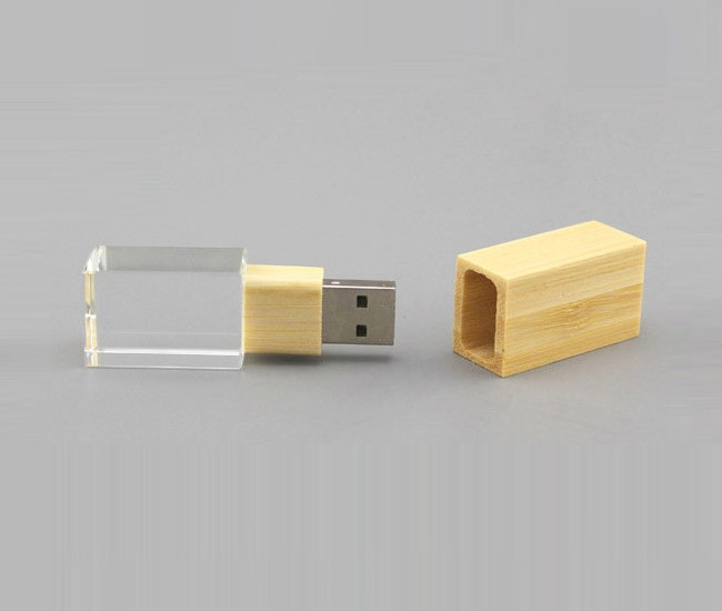 透明水晶U盤工廠